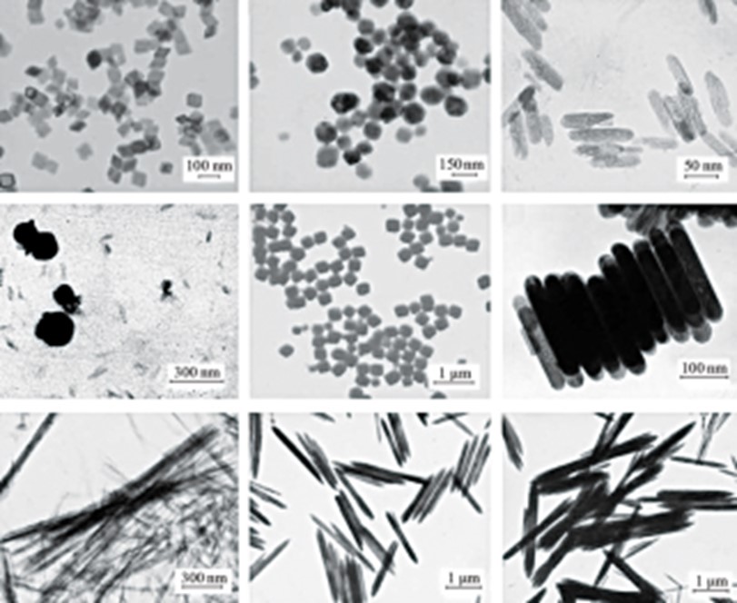 Fig.1 Nanoparticle morphology.