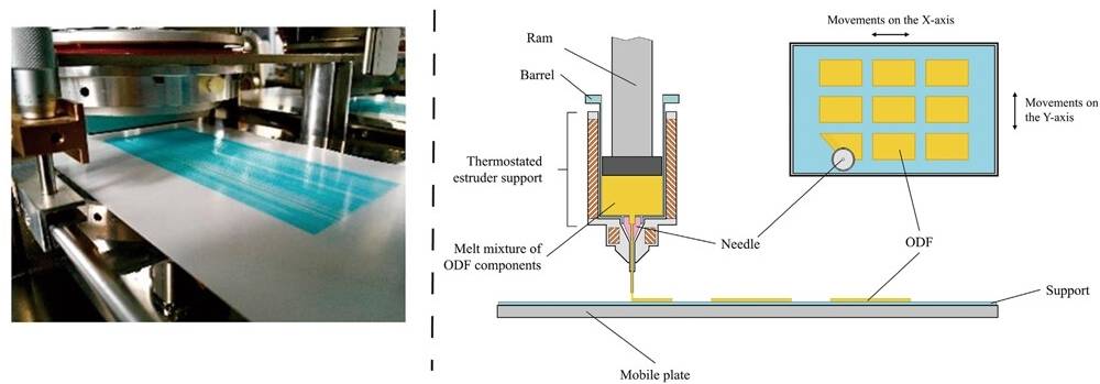 Fig.2 The preparation technologies for orodispersible film.