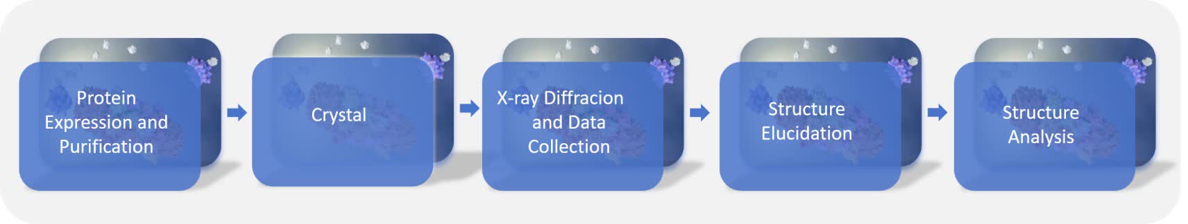 Fig. 1 X-ray crystallography for protein/peptide structure elucidation.